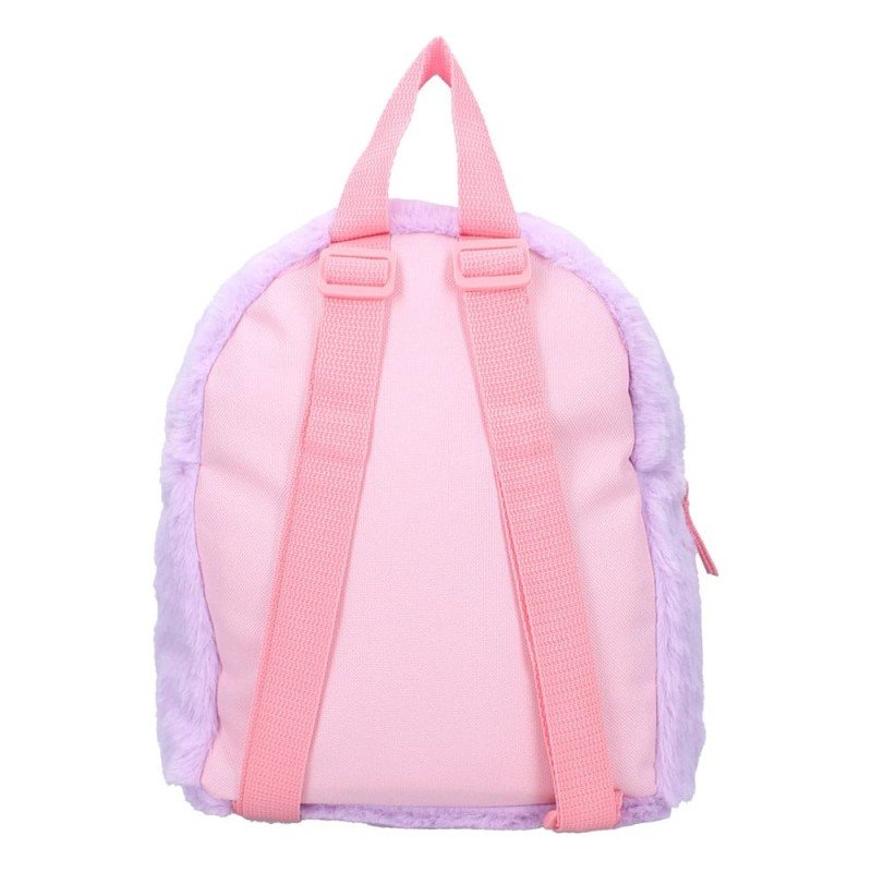 Sanrio Kuromil Fluffy Festival Purple Backpack 26 cm