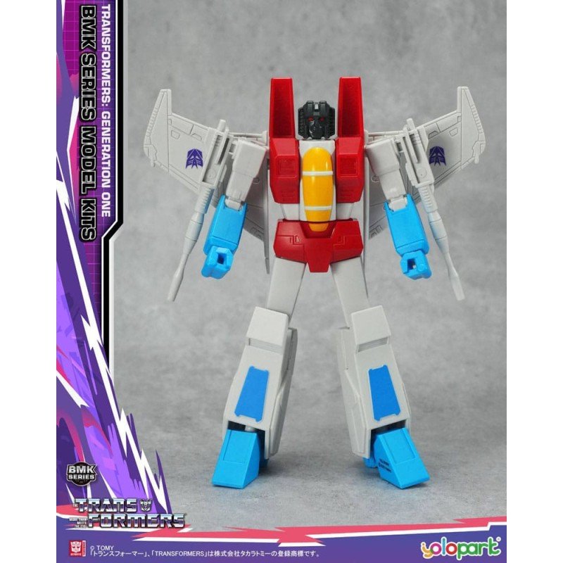 Transformers Generatie Eén 16 cm Model Kit BMK Series Starscream-figuur    