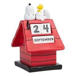 Peanuts Perpetual Calendar 3D Snoopy Niche