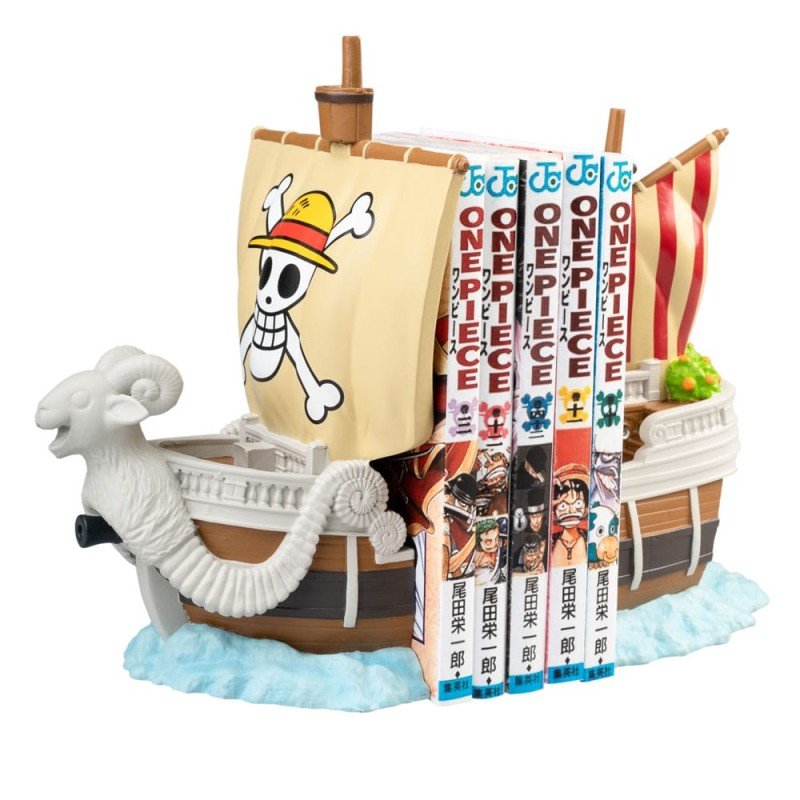 One Piece Going Merry Bookends