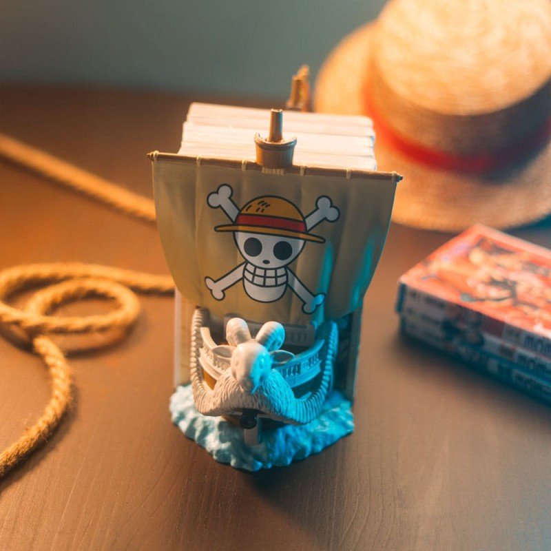 One Piece Going Merry Bookends