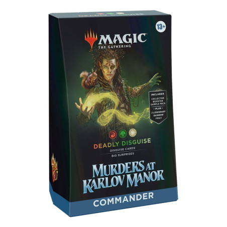 Précommandez MTG - Murders at Karlov Manor Commander Deck: Deadly Disguise - ENG chez MagicFranco!