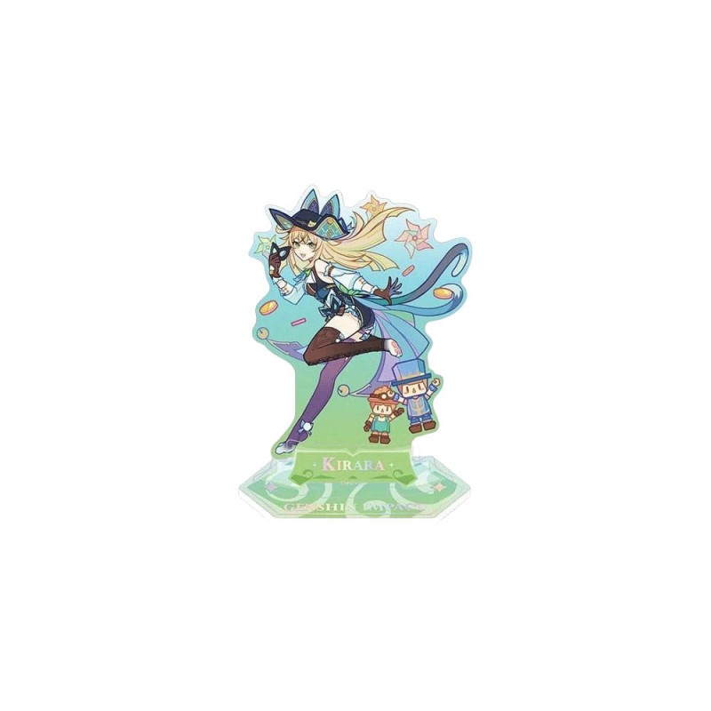 GGenshin Impact Summertide Scales and Tales Character Kirara Acrylic Figure 14 cm