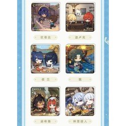 Genshin Impact assortiment boîte-mystère aimants Box A Display (16)