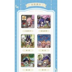 Genshin Impact assortiment boîte-mystère aimants Box B Display (15)