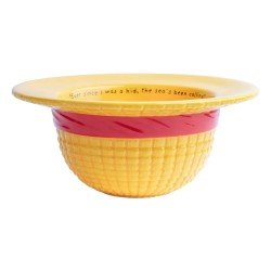 One Piece Straw Hat 3D Bowl