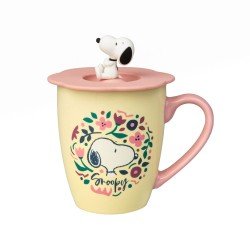 Peanuts mug with lid Premium Ver. 