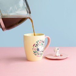 Peanuts mug with lid Premium Ver. 