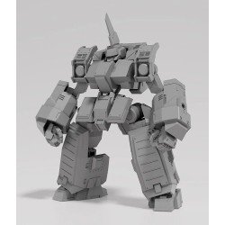 Titanomachia Figuur Plastic Model Kit Moderoid 1/48 Zijkant: CC Faust 11 cm