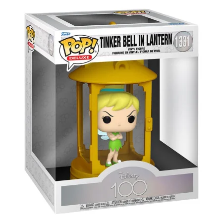 Disneyfiguur ter ere van het 100-jarig jubileum Funko POP! Deluxe Vinyl Peter Pan - Tink Bell in Lantaarn 9 cm | 889698708463