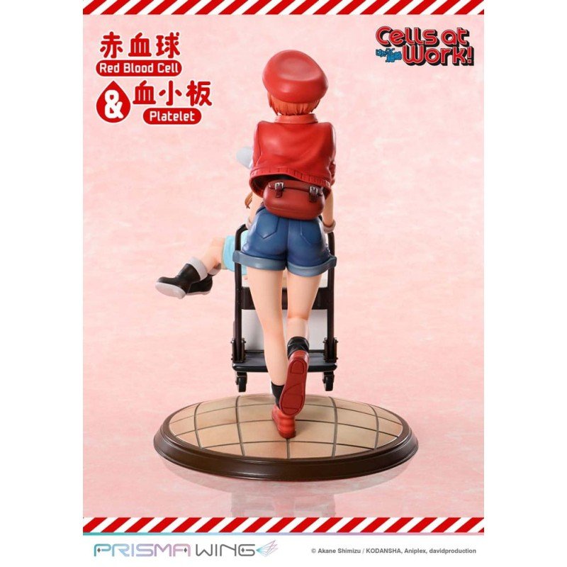 Cells at Work statuette PVC Red Blood Cell & Platelet 26 cm  
