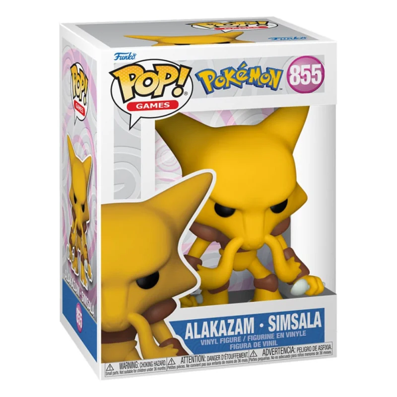 Pokémon Figurine Funko POP! Animation Vinyl Alakazam 9 cm | 889698742160