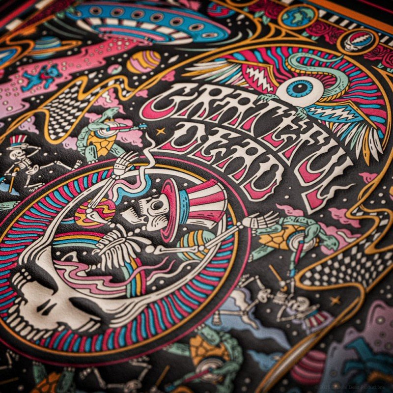 De Grateful Dead Multidimensionale Puzzel (1000 stukjes)