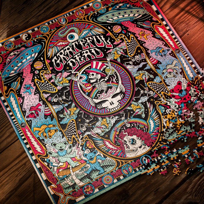 The Grateful Dead Multidimensional Puzzle (1000 pieces)