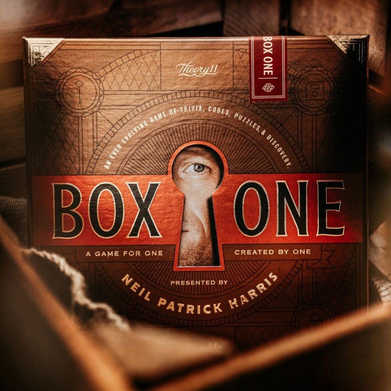 Neil Patrick Harris boîte de jeu Box One 
