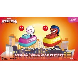 Spider Man assortiment figurines Mini Egg Attack Blind Box keycaps 5 cm (6)
