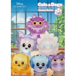 Disney Cats & Dogs Assorted Mini Egg Attack Blind Box Gummy Series 3 cm Figurines (24)