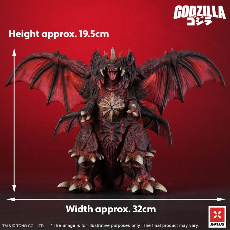 Godzilla tegen Destoroyah PVC-beeldje Kaiju Wars Serie Destoroyah Standaardversie 20 cm   