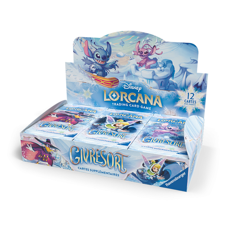 Disney Lorcana - Givresort (Chapitre 11) - Boite de Boosters (24 packs) - FR