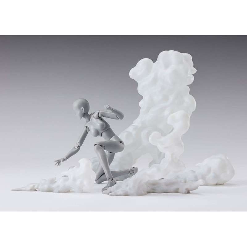 Tamashii Effect accessoire pour figurine Smoke White Version for S.H.Figuarts