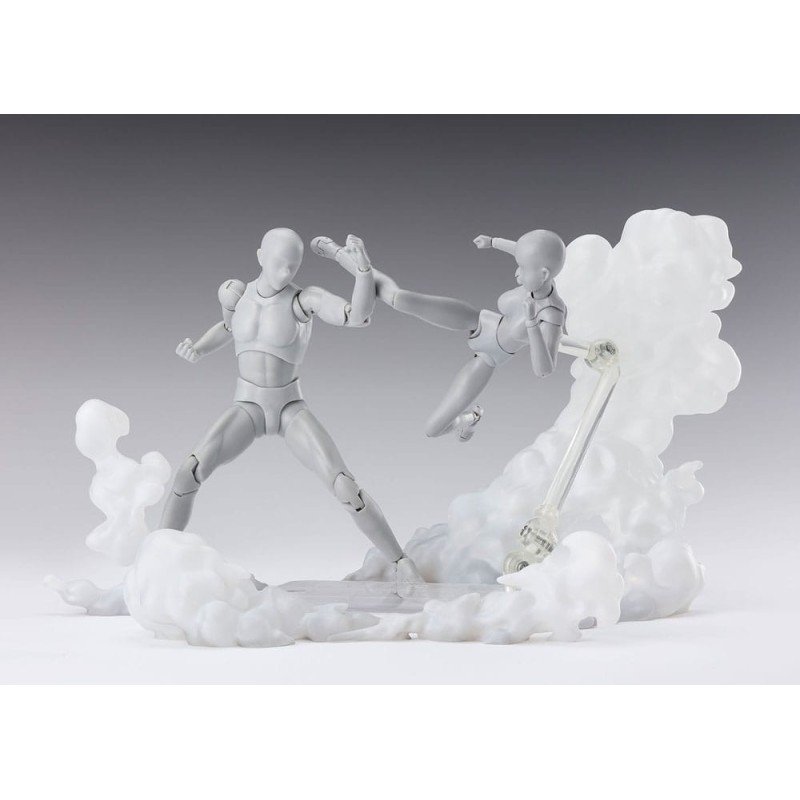 Tamashii Effect accessoire pour figurine Smoke White Version for S.H.Figuarts