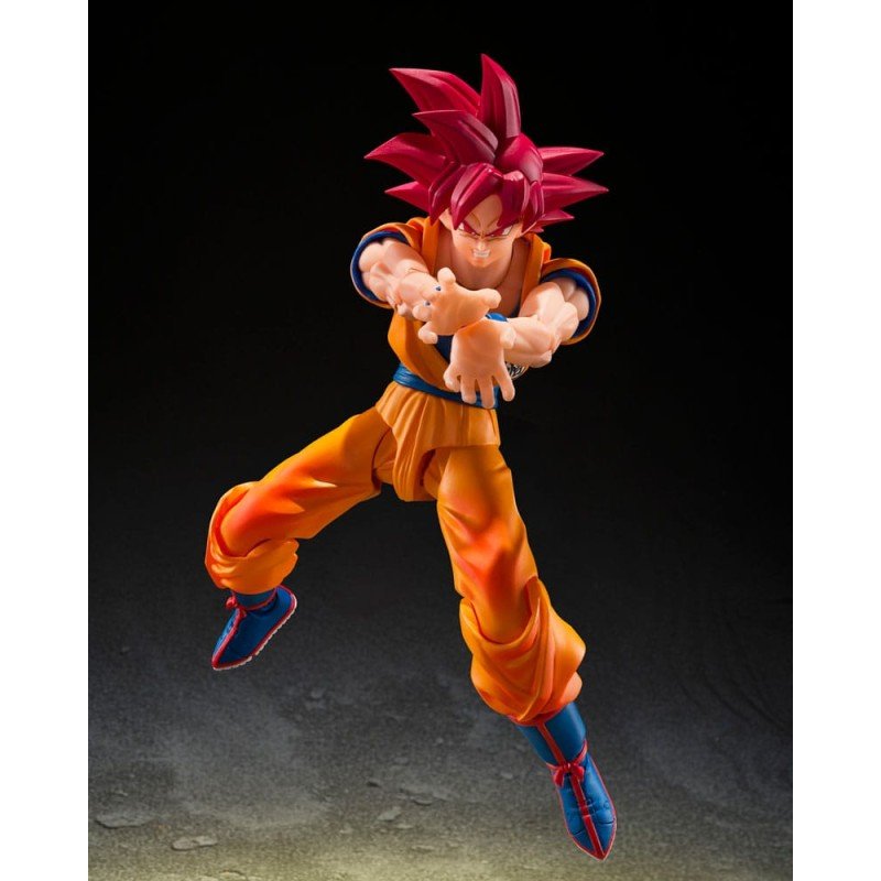 Dragon Ball Super figurine S.H.Figuarts Super Saiyan God Son Goku (God Aura) 15 cm       