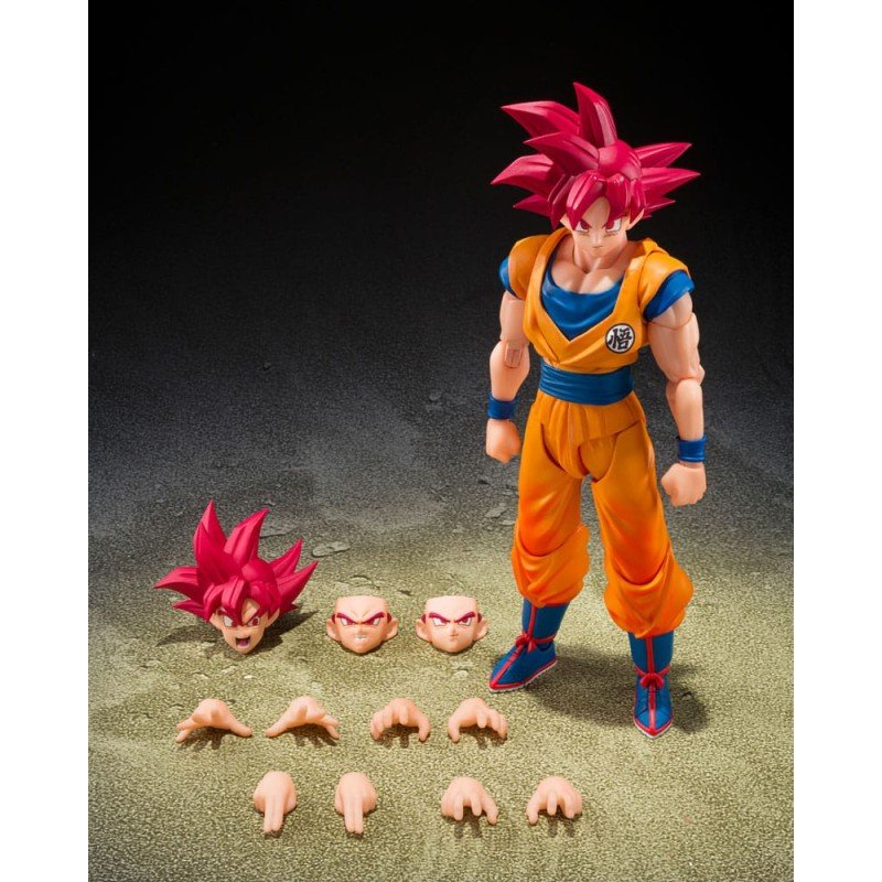 Dragon Ball Super figurine S.H.Figuarts Super Saiyan God Son Goku (God Aura) 15 cm       