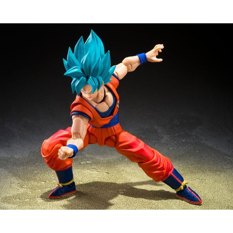 Dragon Ball Super figurine S.H.Figuarts Super Saiyan God Super Son Goku (Blue power transcending Limits) 15 cm       