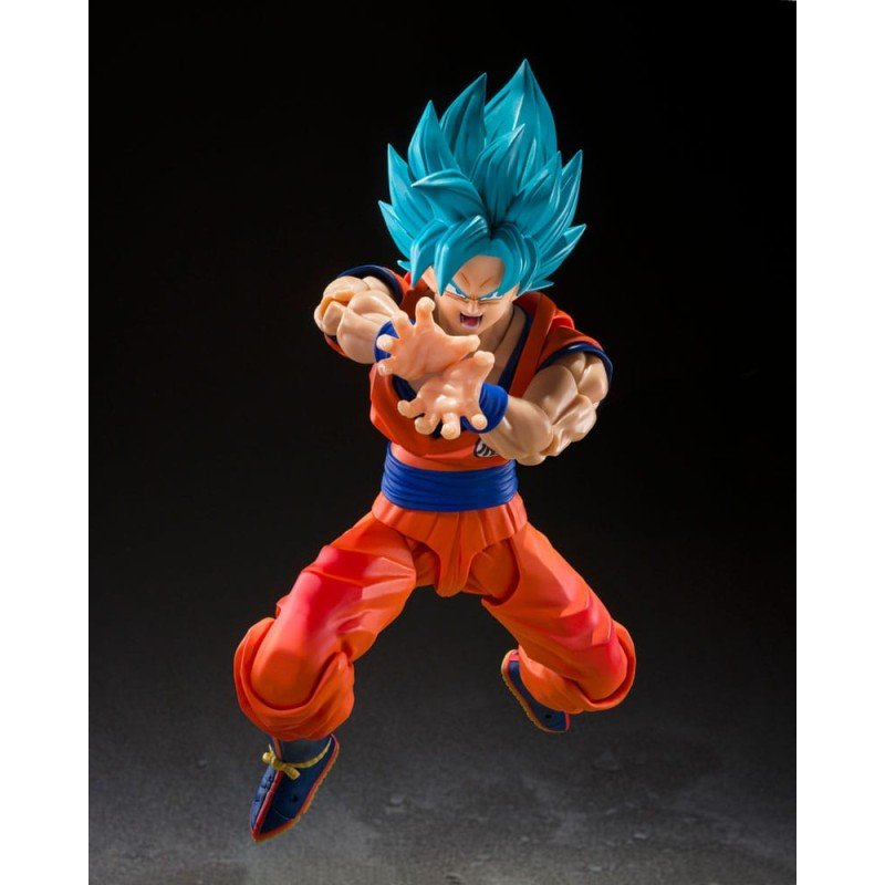 Dragon Ball Super figurine S.H.Figuarts Super Saiyan God Super Son Goku (Blue power transcending Limits) 15 cm       