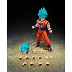 Dragon Ball Super figurine S.H.Figuarts Super Saiyan God Super Son Goku (Blue power transcending Limits) 15 cm       