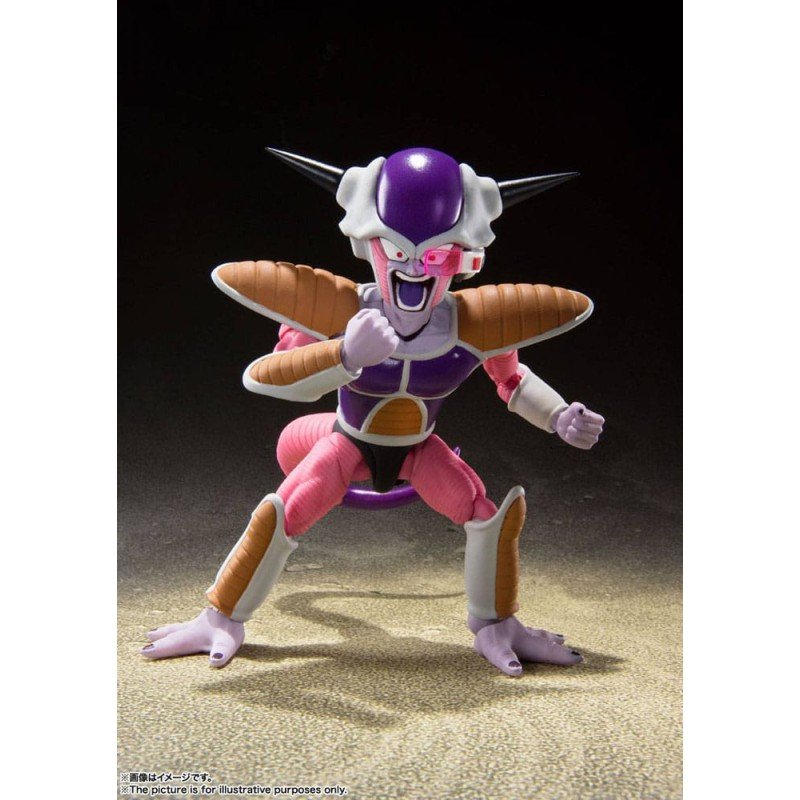 Dragon Ball Z figurine S.H. Figuarts Frieza (First Form) & Frieza Pod Reissue 11 cm