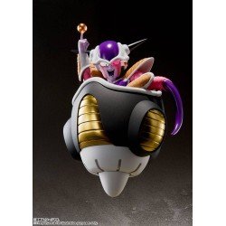 Dragon Ball Z Figuur S.H. Figuarts Frieza (First Form) & Frieza Pod Heruitgave 11 cm