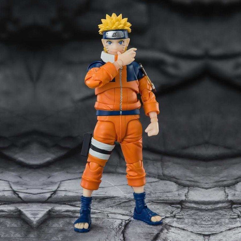 Naruto S.H.Figuarts Naruto Uzumaki De nummer 1 Meest Onvoorspelbare Ninja Heruitgave Figuur 15 cm         