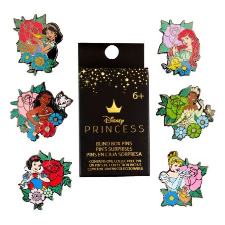 Disney Loungefly POP! Princess Tattoo enamel pin assortment pin 3 cm (12)