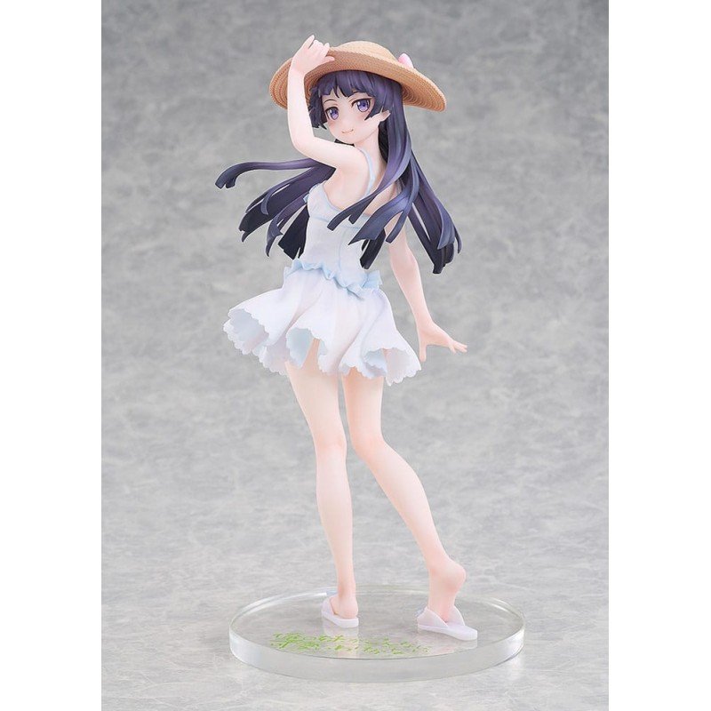 Oreimo 1/6 PVC beeldje Kuroneko Ruri Goko: Shironeko Ver. 25 cm