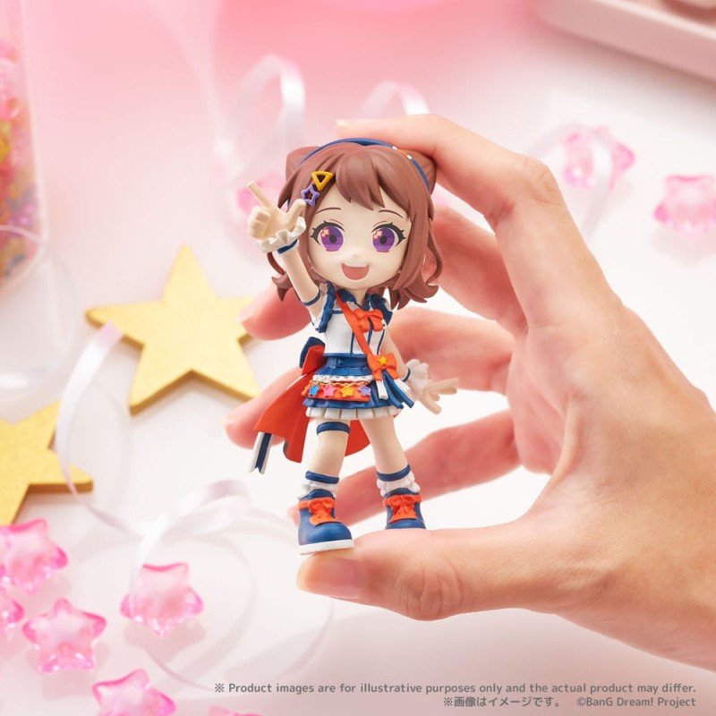 BanG Dream! Poppin'Party Assorted PVC Figurines PalVerse 9 cm (6)
