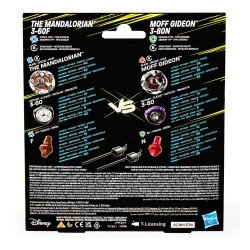 Beyblade X en Star Wars Collab The Mandalorian 3-60F vs. Moff Gideon 3-80N