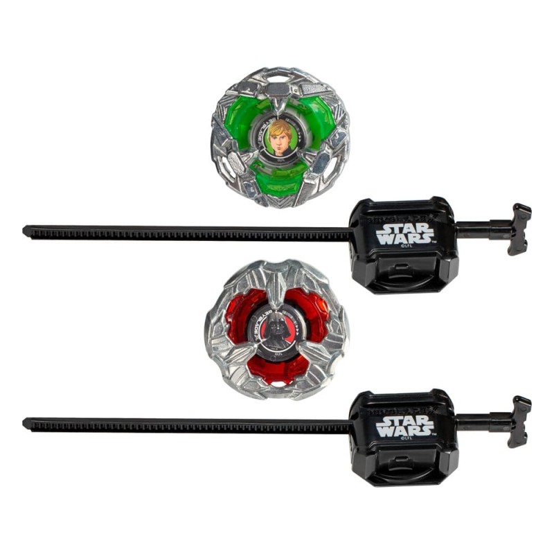 Beyblade X et Star Wars Collab Luke Skywalker 4-80B vs. Darth Vader 4-60B