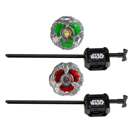 Beyblade X et Star Wars Collab Luke Skywalker 4-80B vs. Darth Vader 4-60B