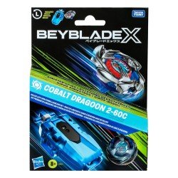 Beyblade X Cobalt Dragoon 2-60C Launcher Pack