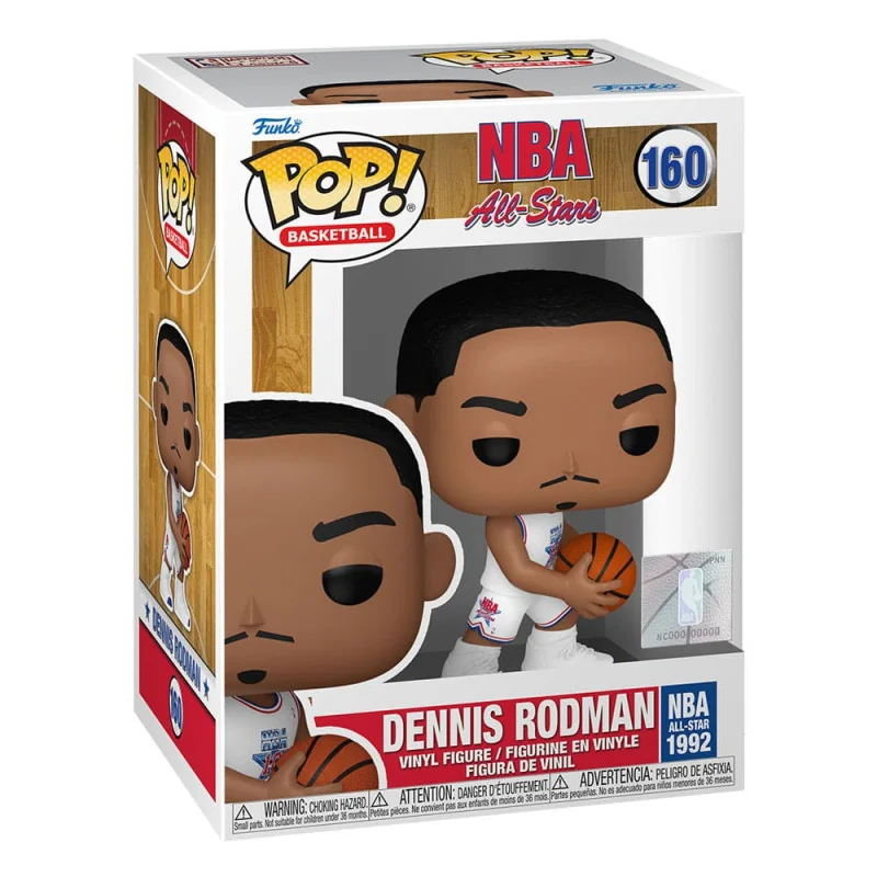 NBA Legends Figure Funko POP! Sports Vinyl Dennis Rodman (All Star 1992) 9 cm | 889698674904