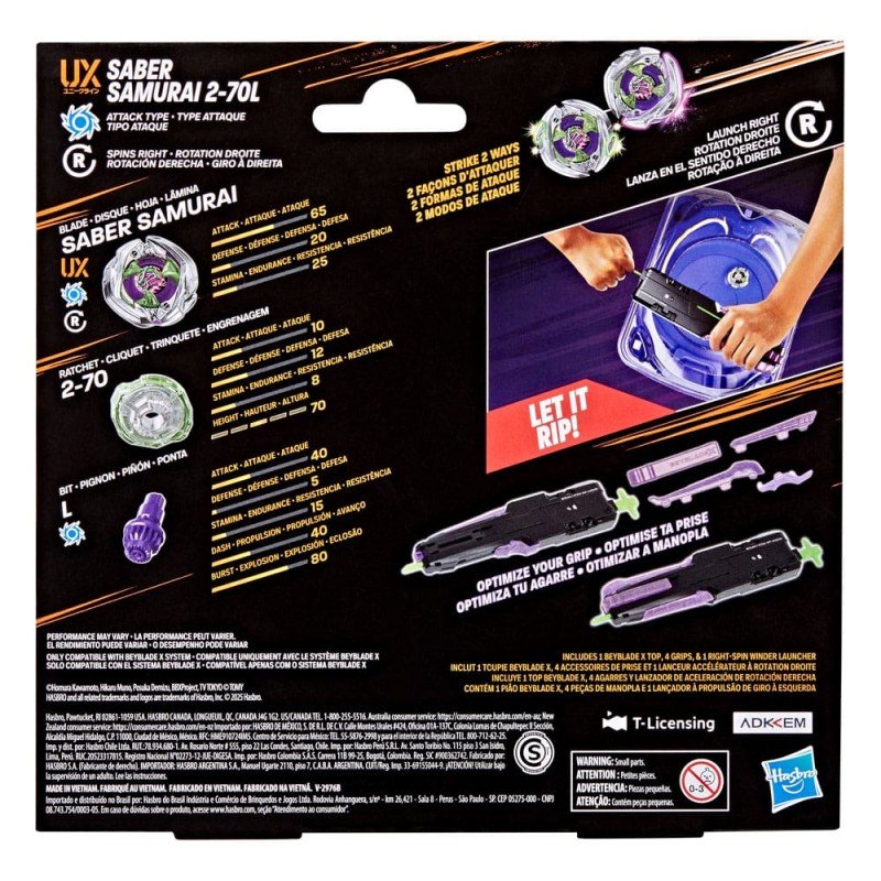 Beyblade X Overwinningsplug Launcher Pack