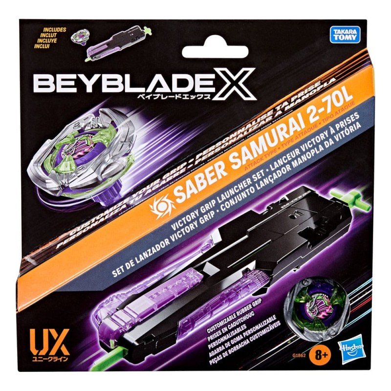 Beyblade X Overwinningsplug Launcher Pack