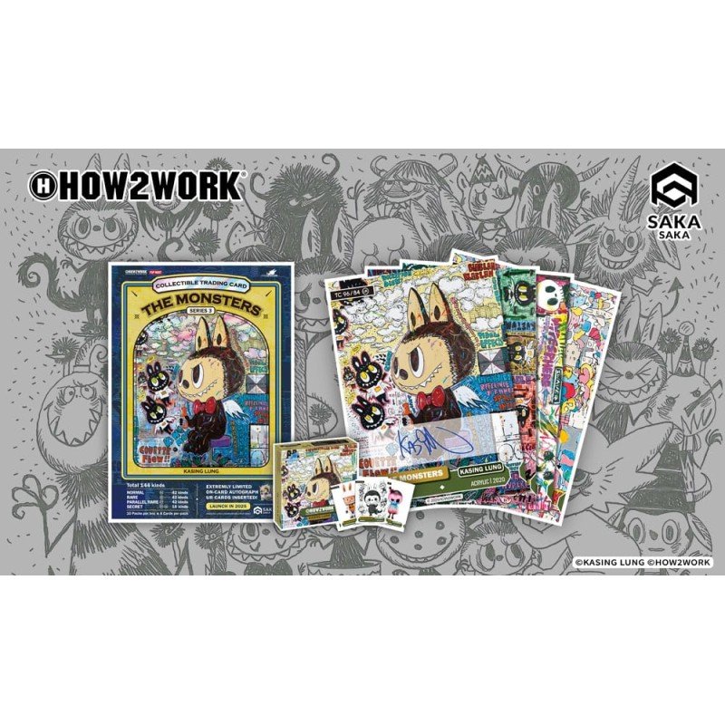 How2Work Labubu cartes à collectionner Chrome The Monsters Series 3 (10)
