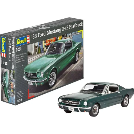 Revell - 1965 Ford Mustang 2+2 Fastback Model (1:24) | 4009803070650