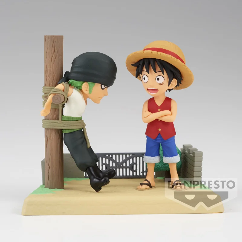 One Piece - Figurine PVC World Collectable Figure Log Stories - Monkey.D.Luffy & Roronoa Zoro 7 cm | 4983164885040