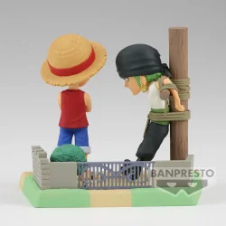 One Piece - PVC Beeldje Wereld Collectable Figuur Log Stories - Monkey.D.Luffy & Roronoa Zoro 7 cm | 4983164885040