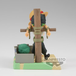 One Piece - Figurine PVC World Collectable Figure Log Stories - Monkey.D.Luffy & Roronoa Zoro 7 cm