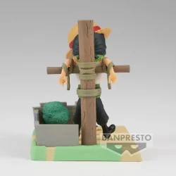 One Piece - PVC Figurine World Collectable Figure Log Stories - Monkey.D.Luffy & Roronoa Zoro 7 cm | 4983164885040
