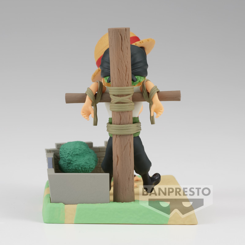 One Piece - PVC Beeldje Wereld Collectable Figuur Log Stories - Monkey.D.Luffy & Roronoa Zoro 7 cm